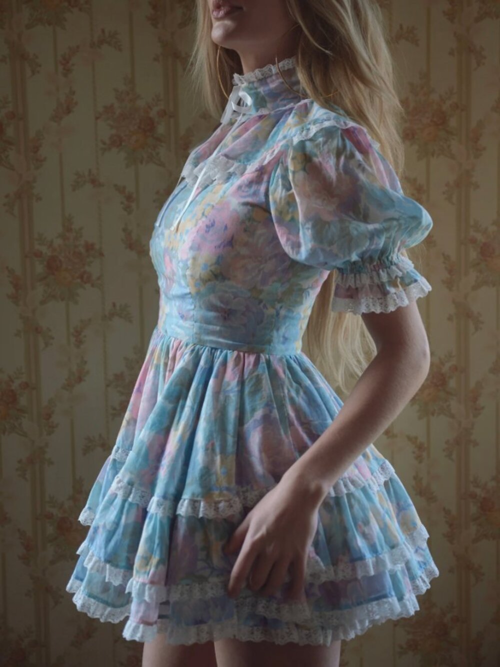 NEW Selkie Valley Of The Dolls Alice Mini Dress Medium - Picture 3 of 8